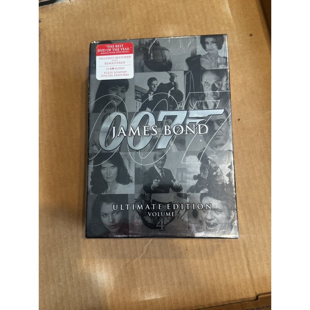 James Bond 007 Ultimate Edition Volume 4 DVD Box Set 10 Disc Remastered Sealed